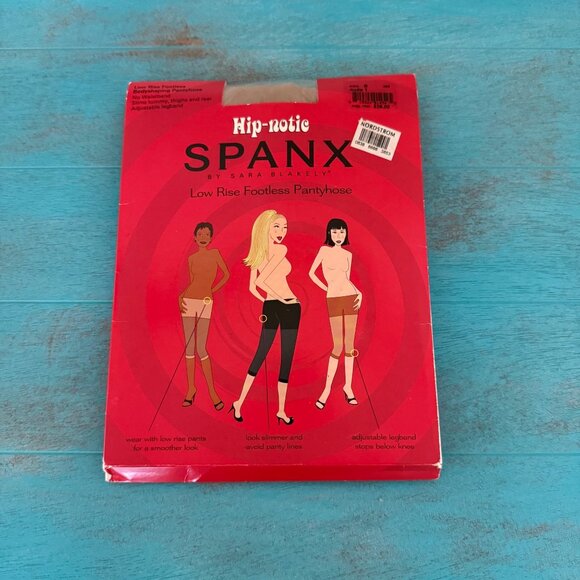 Spanx Low Rise Footless Bodyshaping Pantyhose Size B Nude 1 New In Package - Picture 1 of 5